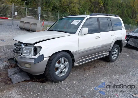 2005 Toyota Land Cruiser V8 из США, поврежденный, VIN JTEHT05J452080146